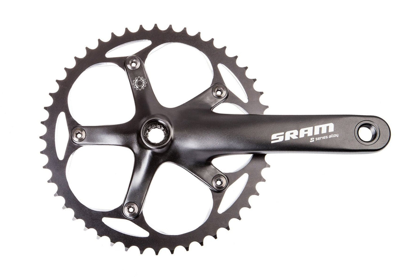 SRAM S100 165mm 48T Black Courier Crankset Power Spline - rkb.io